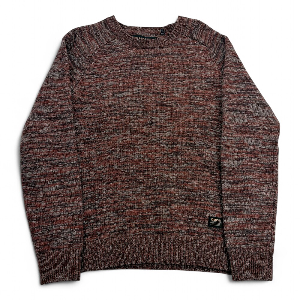 Deus Ex Machina Men's Marled Crewneck Sweater‎ S
